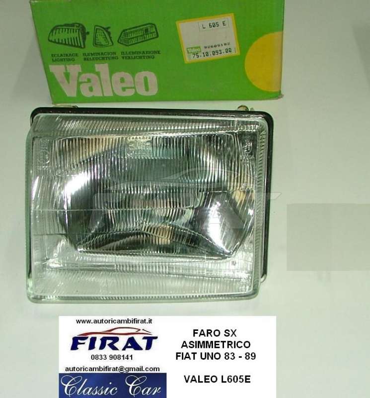 FARO FIAT UNO 83 - 89 SX VALEO